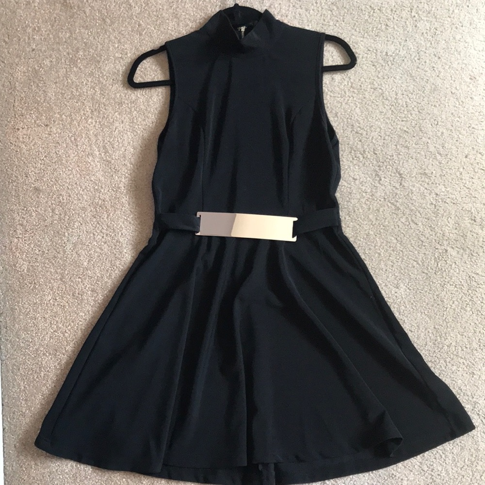 black dress